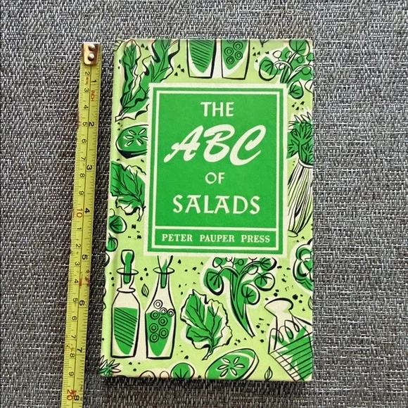 Vintage MCM Cookbook "The ABC of Salads" 1958 Good Condition - Picture 7 of 7